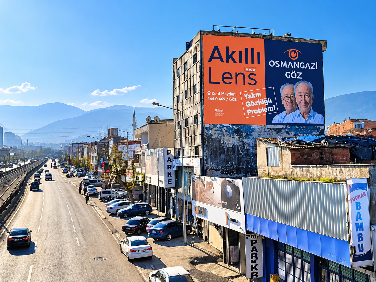 Osmangazi Göz duvar giydirme uygulaması